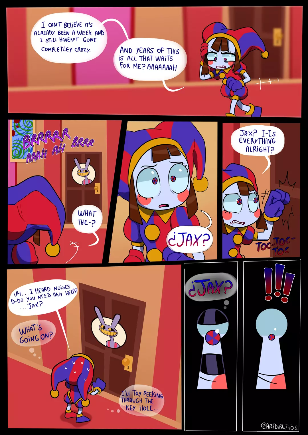 Jax's Secret The Amazing Digital Circus – page 2