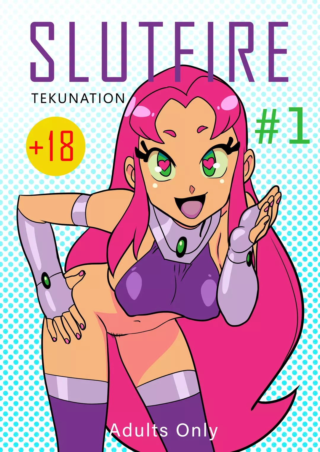 Slutfire Teen Titans – page 1