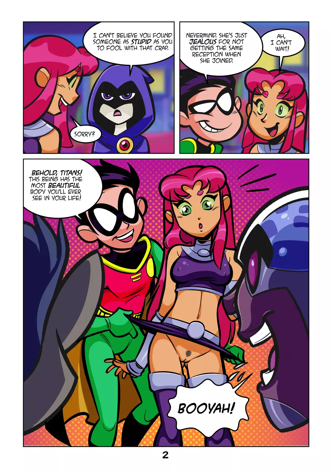 Slutfire Teen Titans – page 3