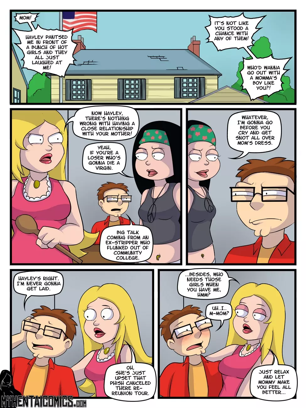 Momma's Boy American dad! – page 2