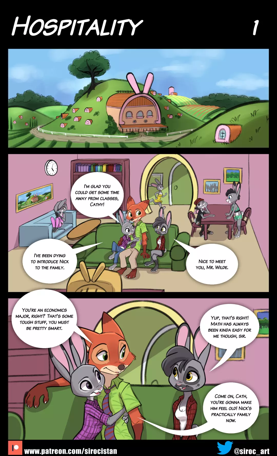 Hospitality Zootopia – page 1