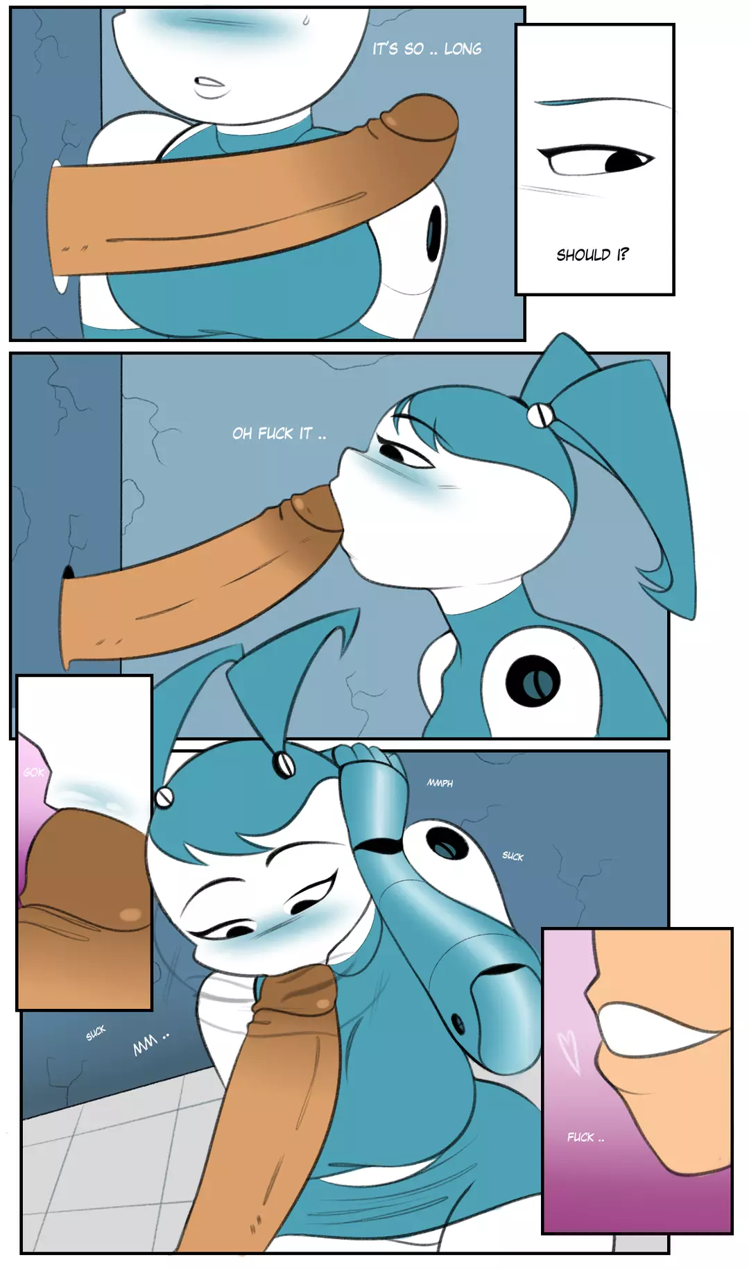 XJ9 and the Glory hole My Life as a Teenage Robot – page 3