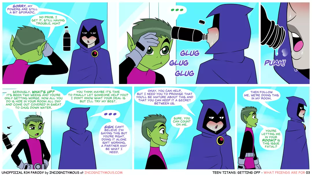 Teen Titans: Getting Off – page 3