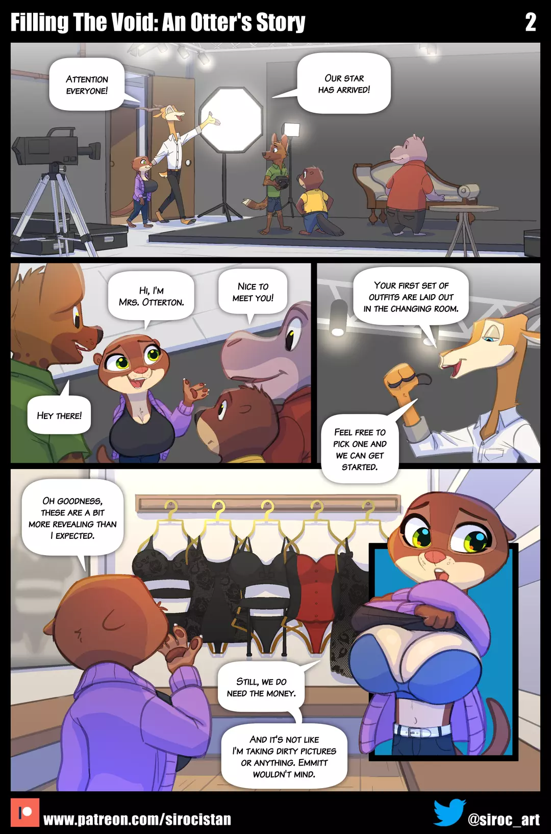 Filling The Void: An Otter's Story Zootopia – page 2