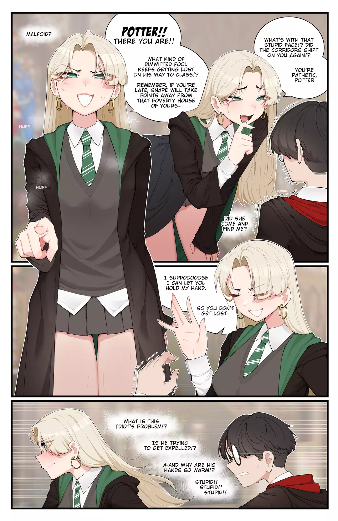 Tsundere Malfoid Harry Potter – page 1