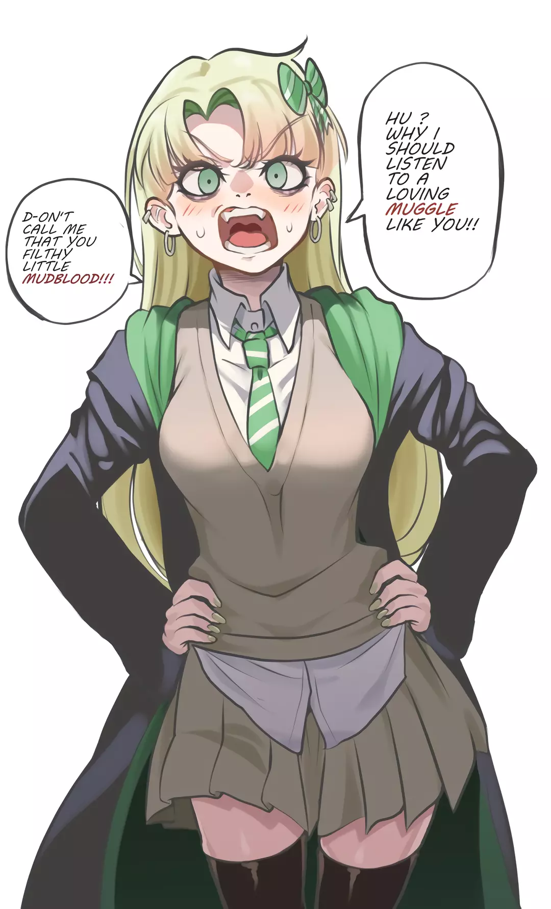 Female Draco Malfoy doesn't like you Harry Potter – page 1