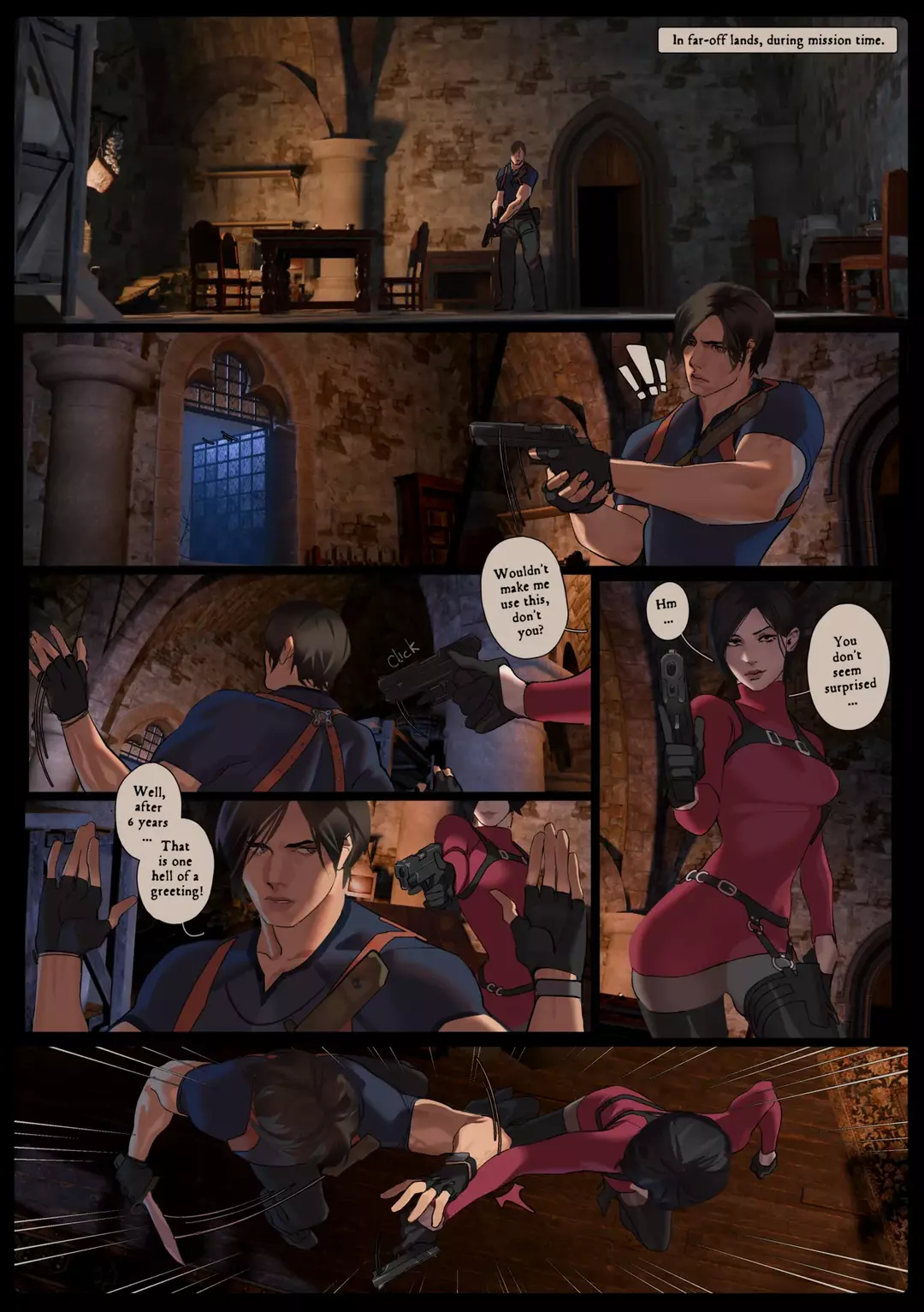 My Spy Situationship - Ch. 1 Resident Evil – page 3