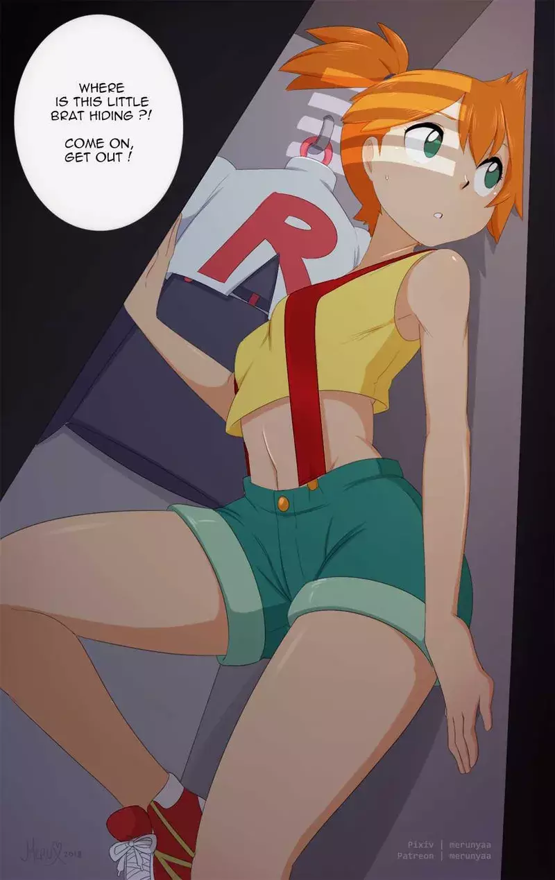 Misty Hiding – page 1