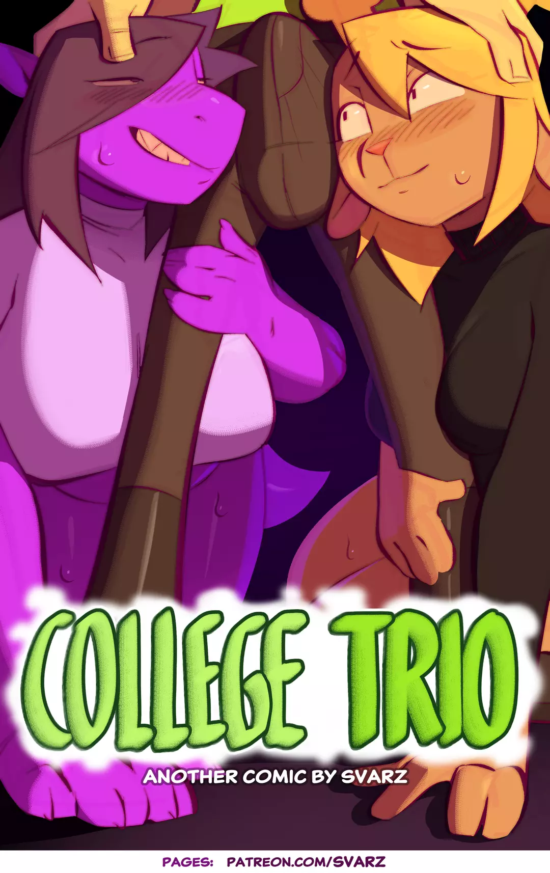 College Trio Deltarune – page 1