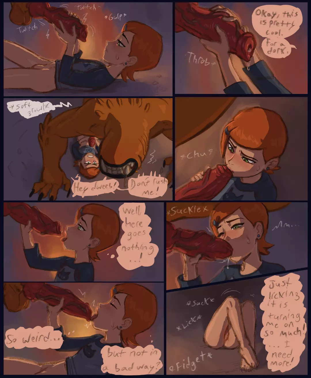 Gwen and Widlmutt Ben 10 – page 2