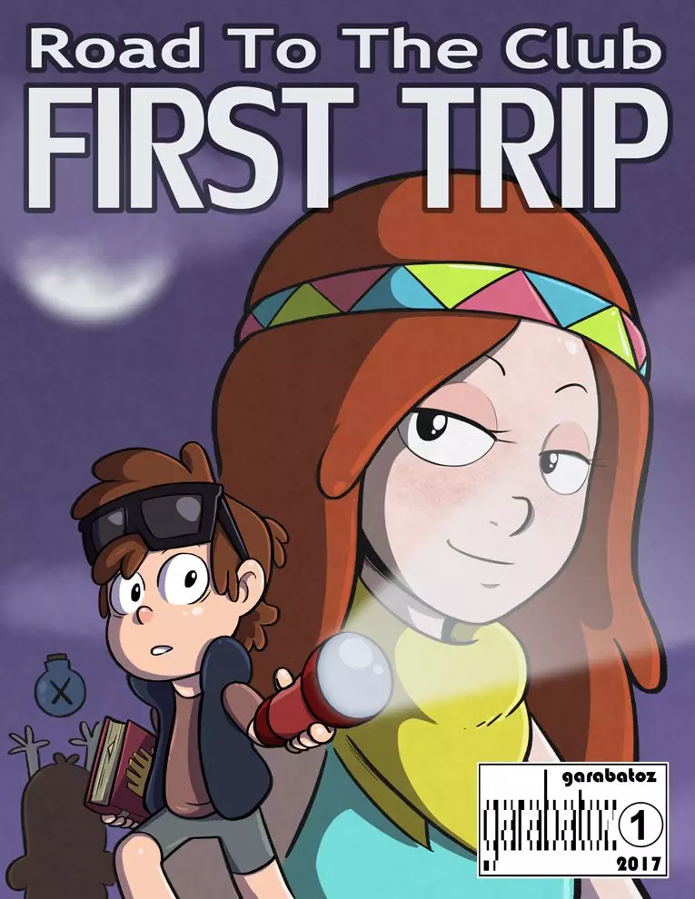 Road To The Club - First Trip Gravity Falls – page 1