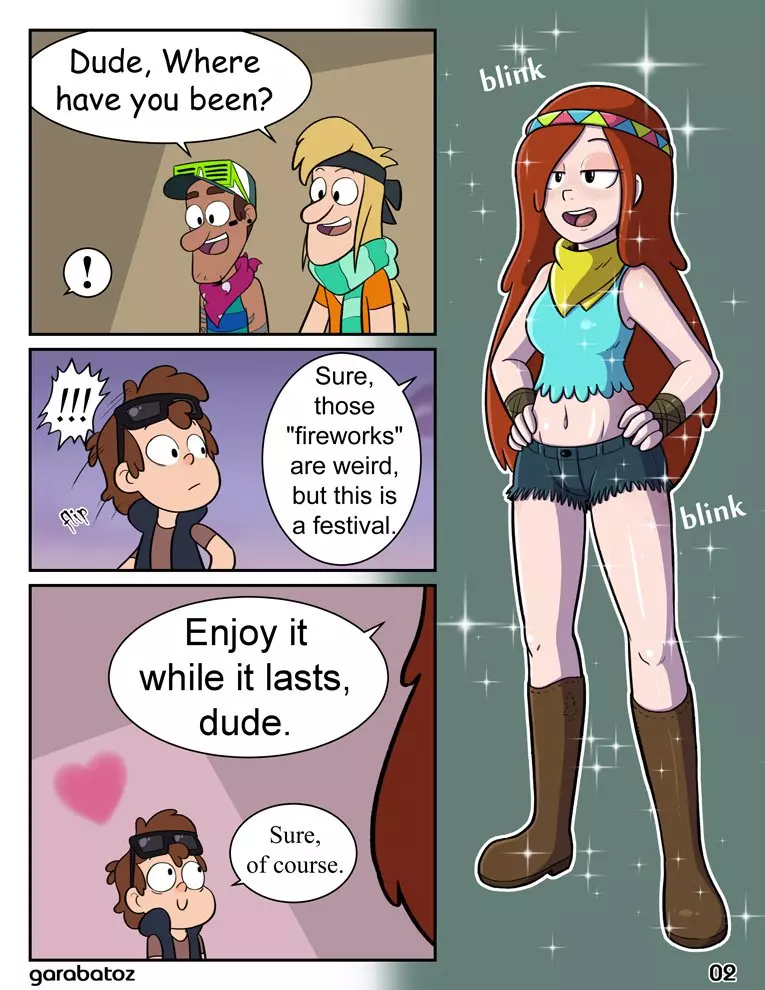 Road To The Club - First Trip Gravity Falls – page 3