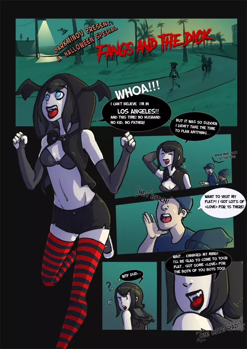 Fangs and the Dick Hotel Transylvania – page 1