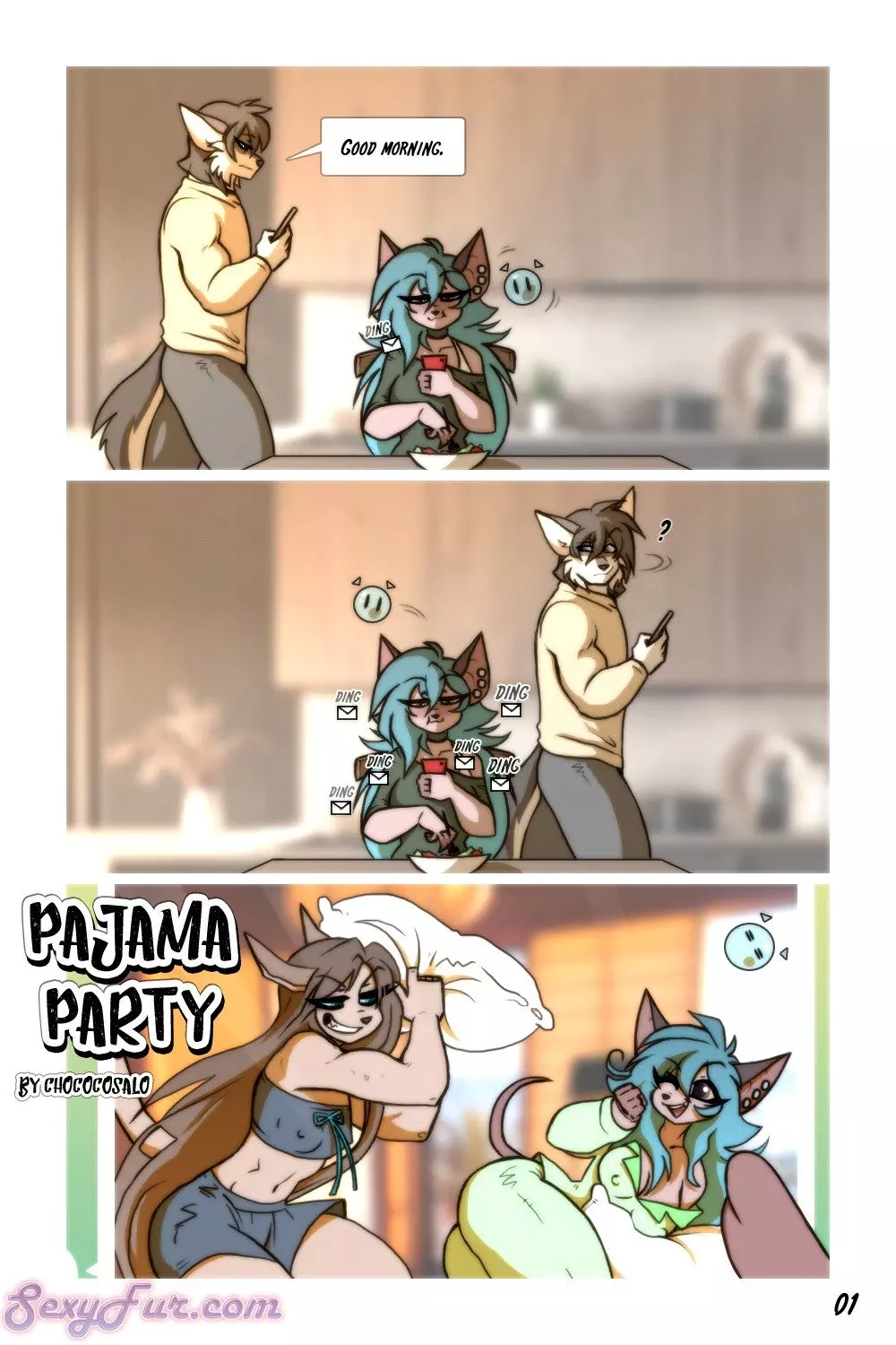 Pajama Party – page 1