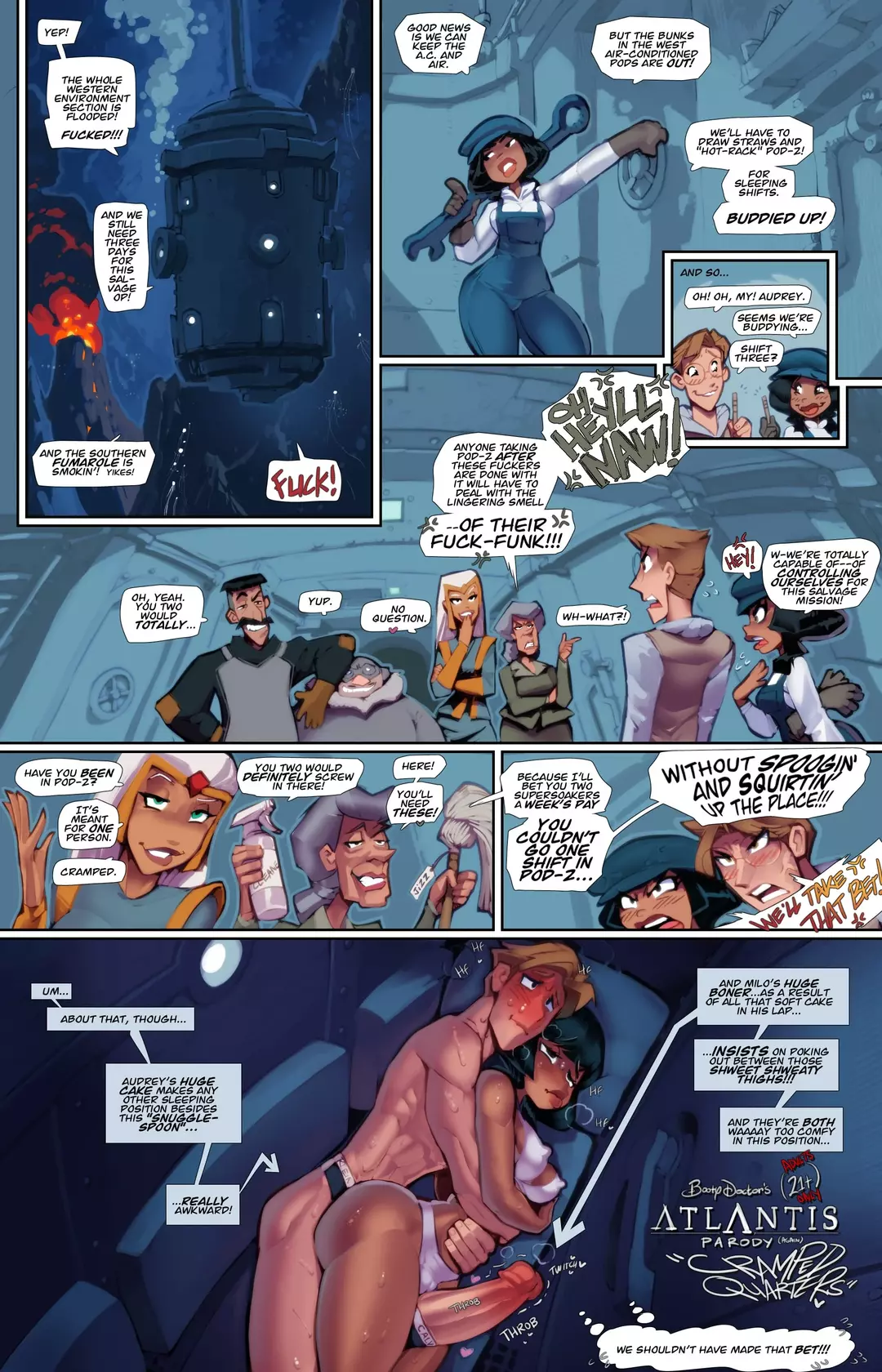 That Sinkin’ Feelin’ Cramped Quarters - Chapter 2 – page 1