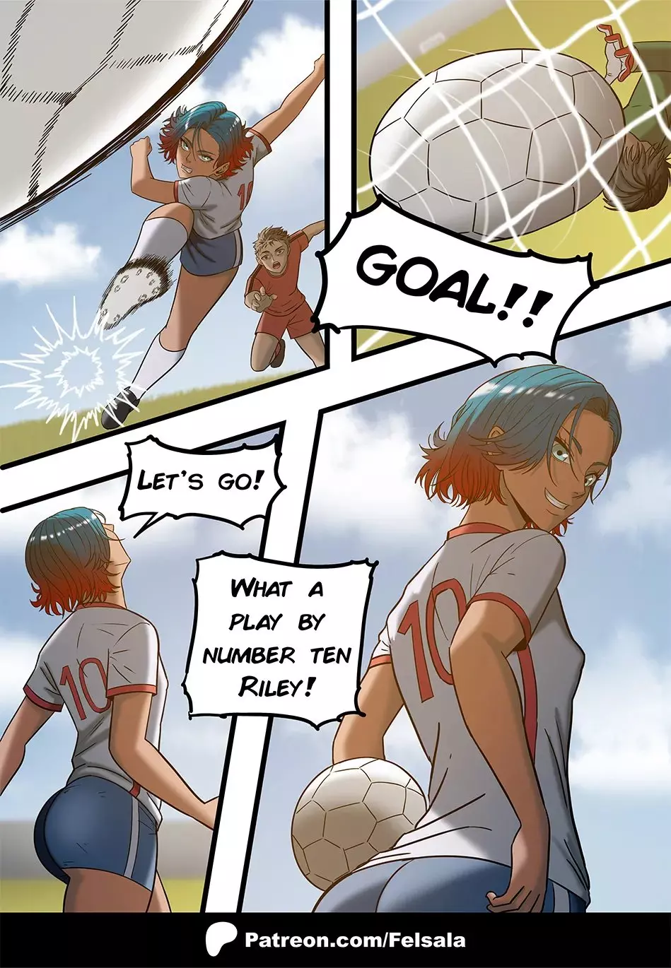 Soccer gay manga – page 2