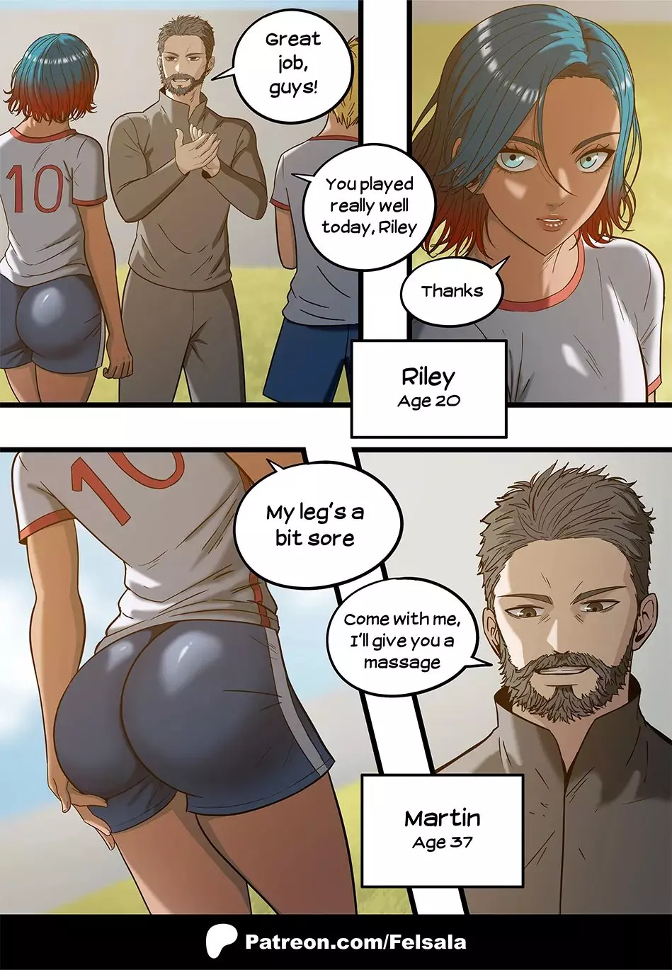 Soccer gay manga – page 3