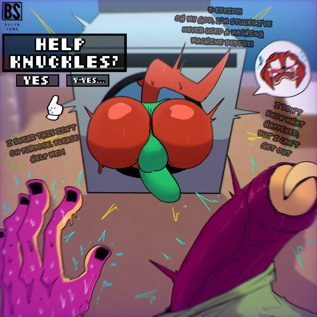 Knuckles x Espio : Mixed thoughts gay manga – page 1