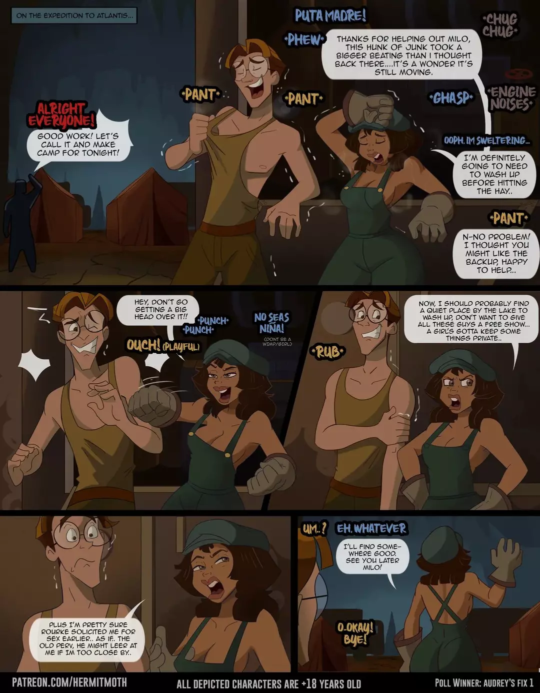 Audrey’s Fix – page 1