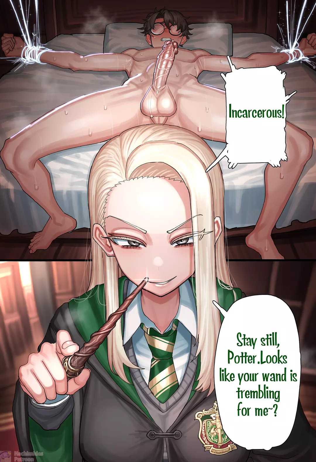 Harry Potter and His Enormous Wand – page 1