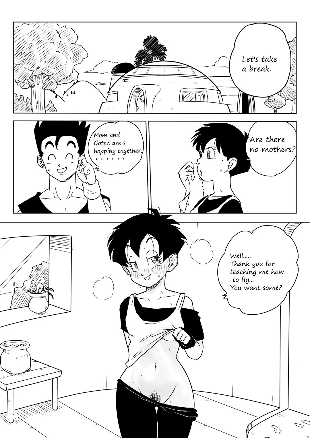 Thank You for Teaching me how to Fly Dragon Ball – page 3