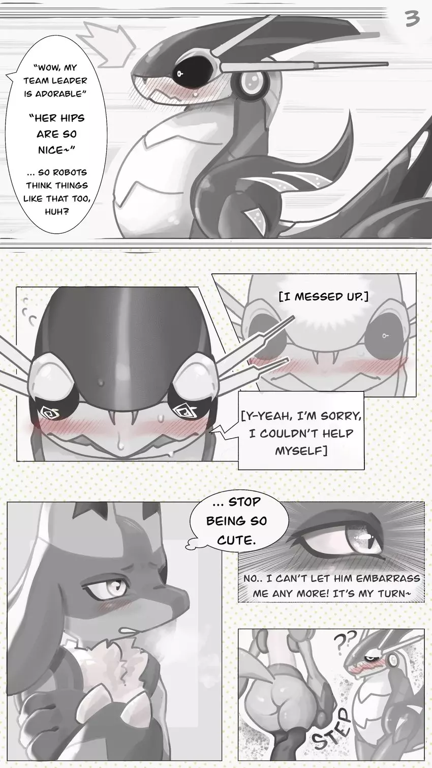 Lucario meets miraidon – page 3