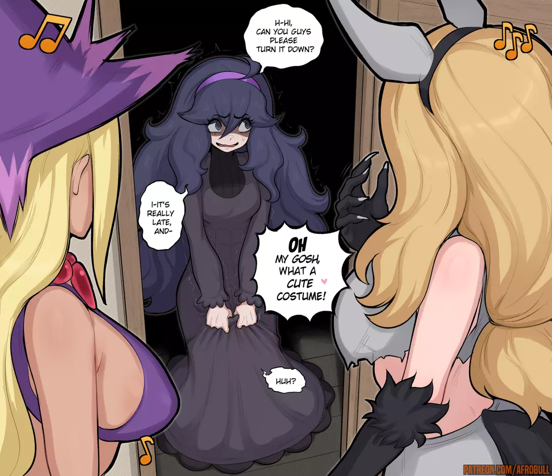 Halloween: Hex Maniac (Little Tits/Big Tits Variation) Pokemon – page 1