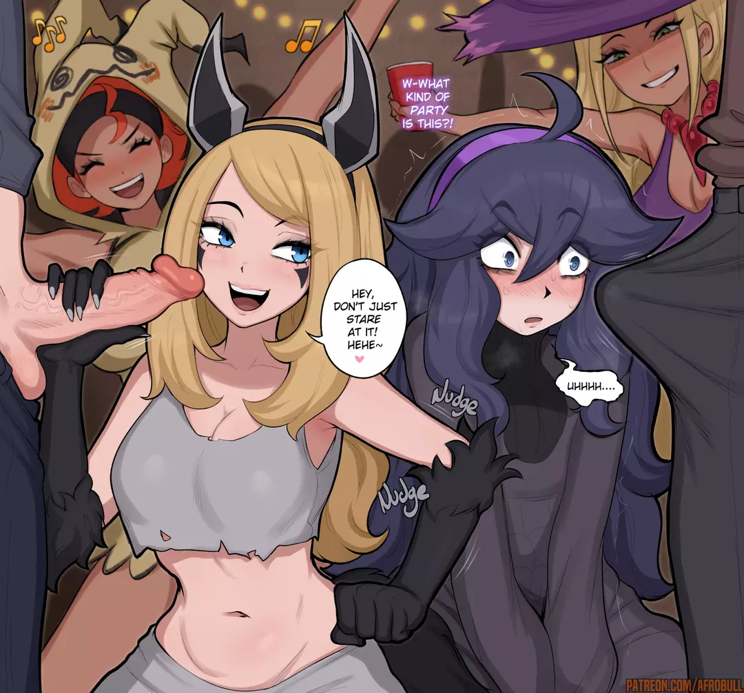 Halloween: Hex Maniac (Little Tits/Big Tits Variation) Pokemon – page 3