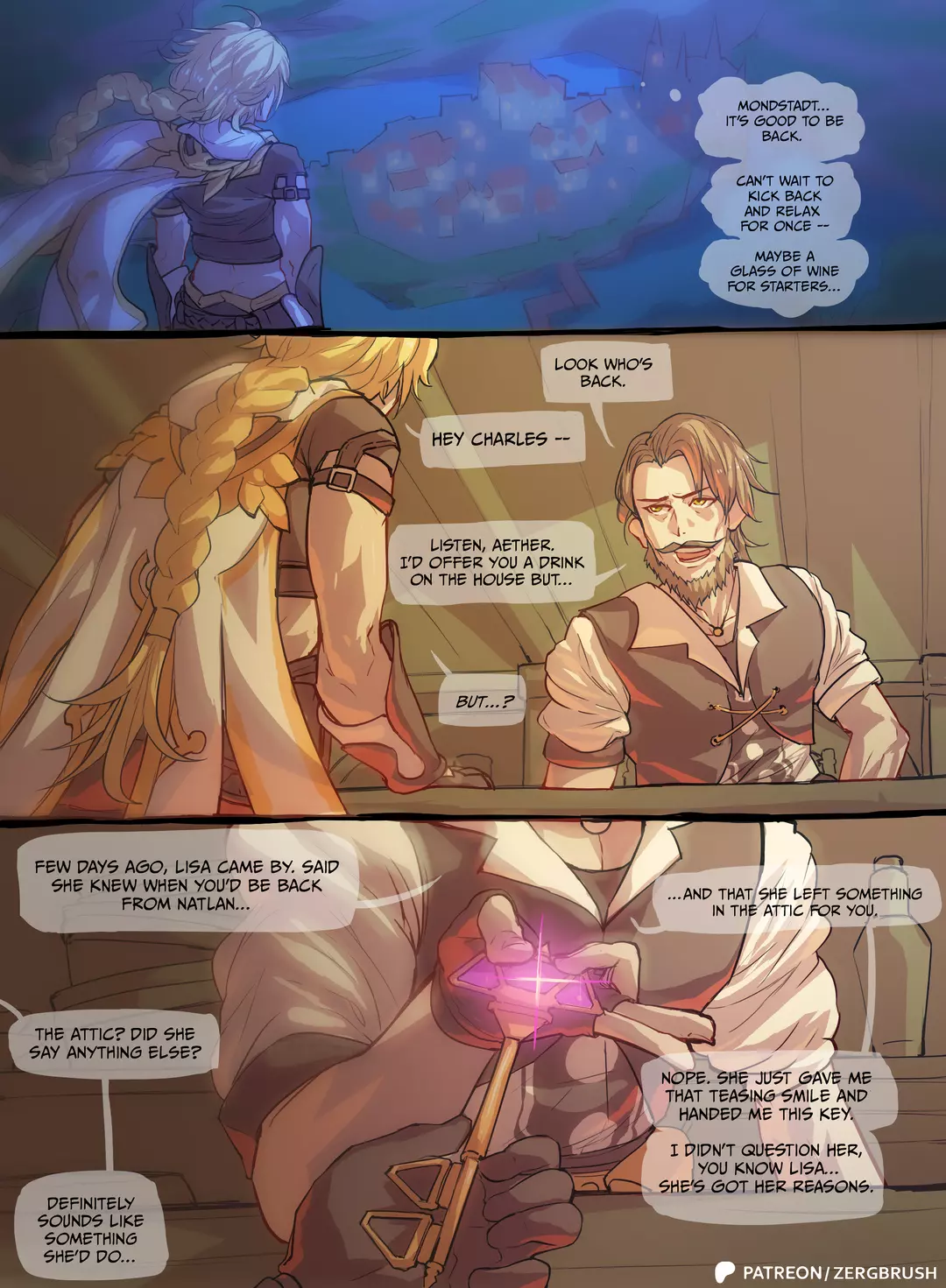 Lisa's Little Surprise Genshin Impact – page 2