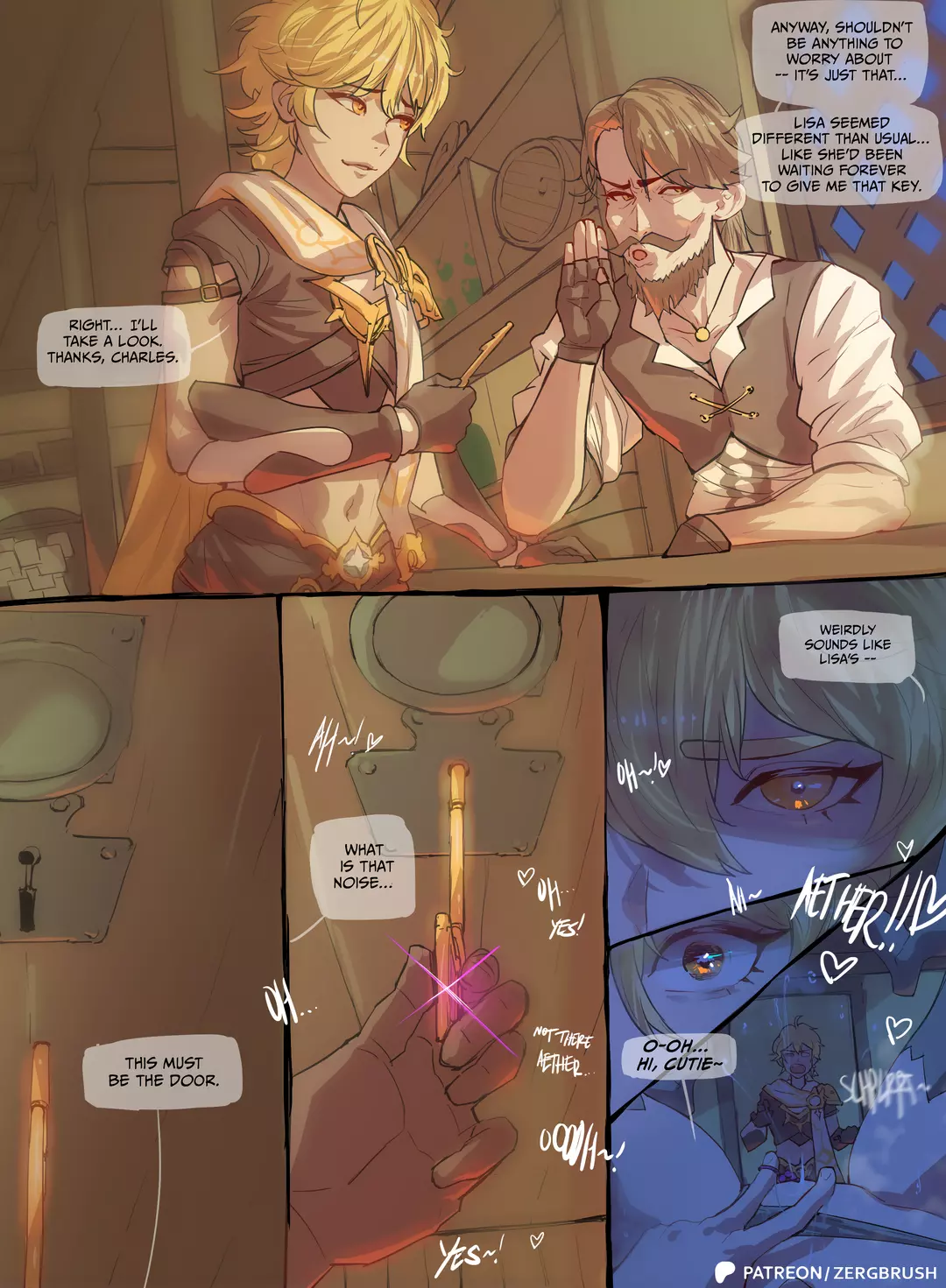 Lisa's Little Surprise Genshin Impact – page 3