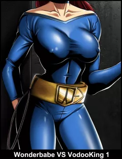 Wonderbabe VS VoodooKing 1 [Romulo Melkor Mancin] porn comic cover