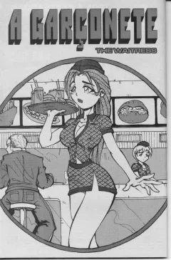 The Waitress [Romulo Melkor Mancin] porn comic cover