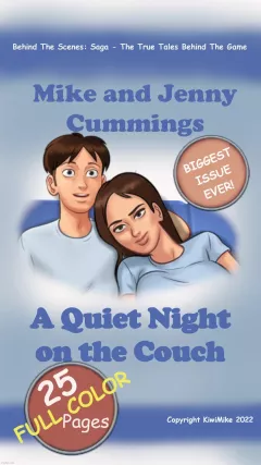 A Quiet Night on the Couch (Summertime Saga) porn comic cover