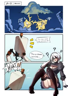 2B or not 2B (NieR:Automata) [TSFSingularity] porn comic cover
