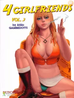4 Girlfriends [Atilio Gambedotti] porn comic cover
