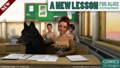 A New Lesson For Alice [ExtremeXWorld] porn comic cover