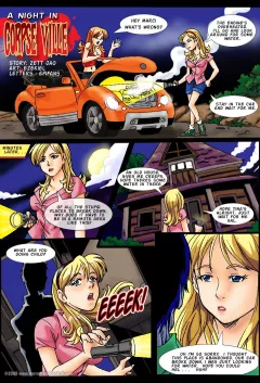 A Night In Corpse Ville [HorrorBabeCentral] porn comic cover