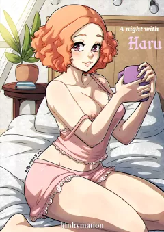 A Night With Haru (Persona 5) [Kinkymation] porn comic cover