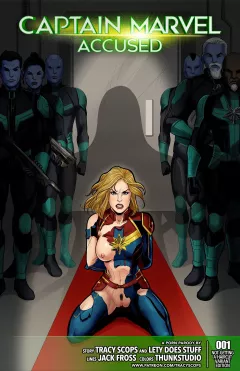 Accused (Captain Marvel) [Tracy Scops] porn comic cover