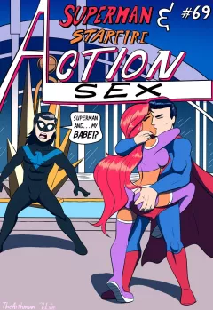 Action Sex (Justice League) [The Arthman] porn comic cover