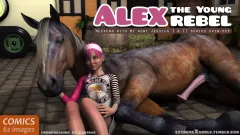 Alex The Young Rebel [ExtremeXWorld] porn comic cover