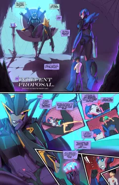 An Indecent Proposal (Transformers) [Fred Perry] porn comic cover