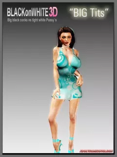 BIG Tits [BlackonWhite3D] porn comic cover