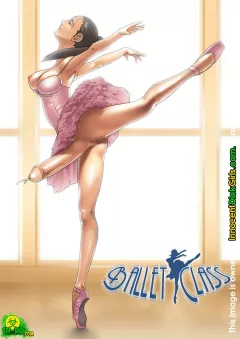 Ballet Class [InnocentDickGirls] porn comic cover