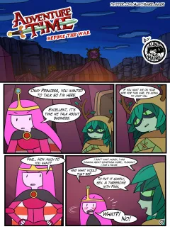 Before the War (Adventure Time) [Inker Comics] porn comic cover