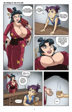 Big Trouble At The Little Inn! (Manyuu Hikenchou) [Glassfish] porn comic cover