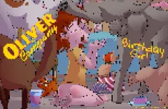 Birthday Girl (Oliver &amp; Company) [Blargsnarf] porn comic cover