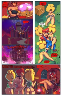 Bowsette’s Bondage Bastille (Mario Series) [Fred Perry] porn comic cover