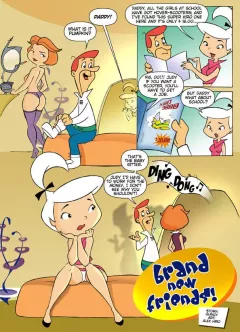 Brand New Friends (The Jetsons) [Drawn-Sex] porn comic cover