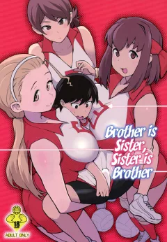Brother is Sister, Sister is Brother (Girls und Panzer) [Kakuzatou] porn comic cover